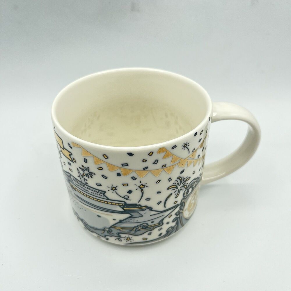 Carnival Cruise Lines 50th Birthday Mug Vessels Series Sailabration Limited Edit